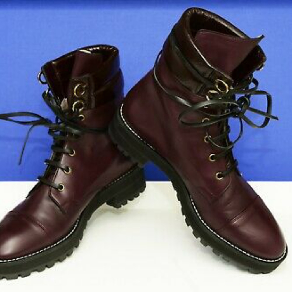 Stuart Weitzman Lexy Combat Boot - Picture 2 of 5